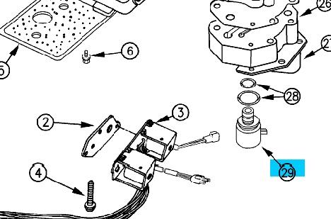04617210 Chrysler Solenoid automatycznej skrzyni biegów