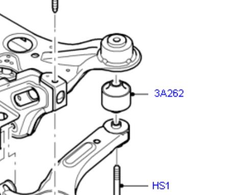 4540787 Ford Silentblock przedniego wahacza dolnego