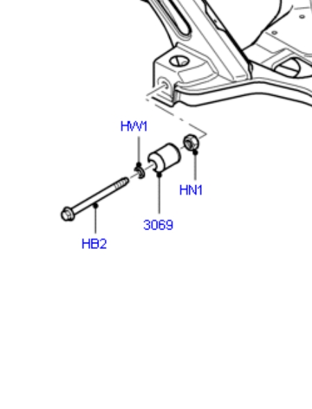 22155 Febi Silentblock przedniego wahacza dolnego