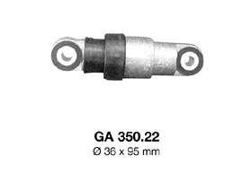Amortyzator napinacza paska napędowego do BMW 3 (E36)