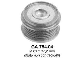 GA75404 SNR Koło pasowe alternatora