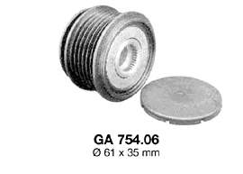 Koło pasowe alternatora Febi 15260 cena, od 68,09 USD