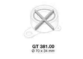 GT38100 SNR Rolka napinacza paska rozrządu