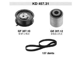 KD45731 SNR Pasek rozrządu, zestaw