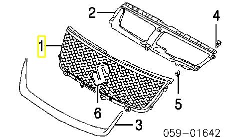 Atrapa chłodnicy do Suzuki Grand Vitara  JB
