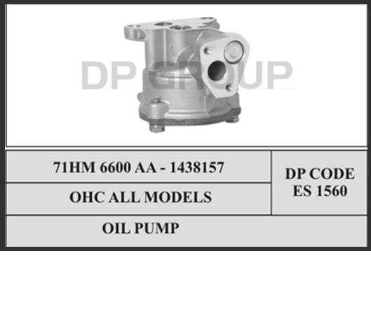 71HM6600AA Ford Pompa oleju
