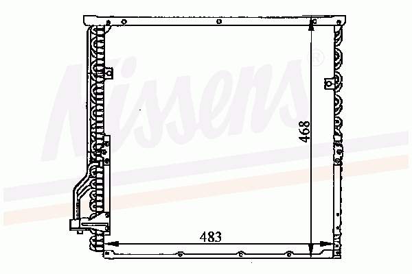 Chłodnica klimatyzacji BMW 64538398181 cena, od 81,02 USD