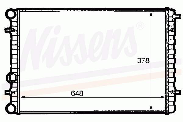 Chłodnica silnika VAG 1C0121253A cena, od 82,33 USD