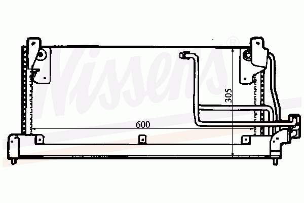 Chłodnica klimatyzacji Opel 90508125 cena, od 62,99 USD