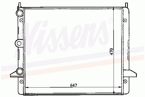 Chłodnica silnika VAG 7M0121253D cena, od 79,54 USD