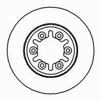 Tarcza hamulcowa przednia Nissan/Infiniti 4020602N01 cena, od 45,42 USD