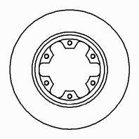 Tarcza hamulcowa przednia ABS 15994 cena, od 59,93 USD