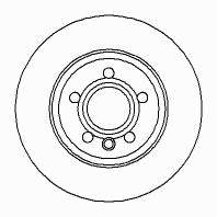 19-1218 Maxgear tarcza hamulcowa tylna