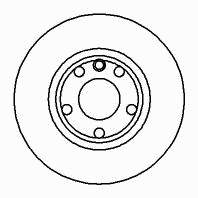 Tarcza hamulcowa przednia VAG 701615301AD cena, od 42,39 USD
