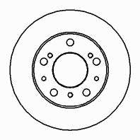 Tarcza hamulcowa przednia Fiat Ducato PANORAMA (290)