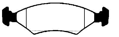 Klocki hamulcowe Ford Escort