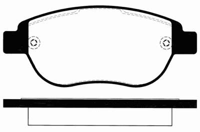 Klocki hamulcowe Citroen C4