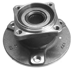 Q0002072V010000000 Mercedes Piasta tylna