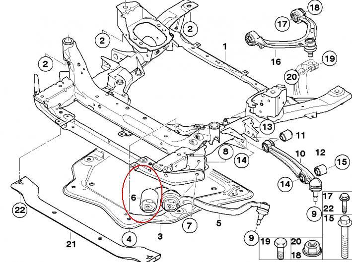 PS11468 Sato Tech silentblock przedniego wahacza dolnego