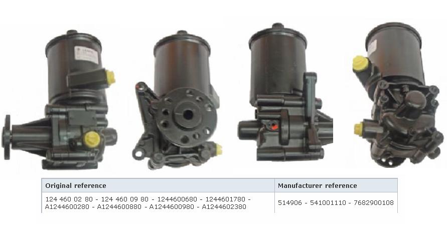 A124460068080 Mercedes pompa wspomagania hydraulicznego kierownicy