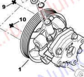 4007QR Peugeot/Citroen Pompa wspomagania hydraulicznego kierownicy