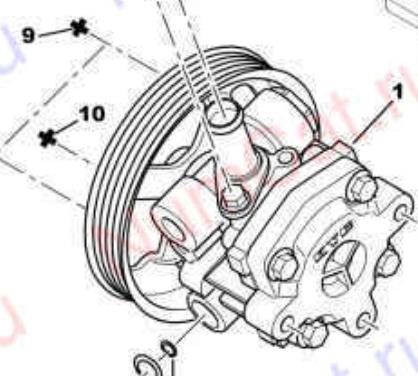 Pompa wspomagania hydraulicznego kierownicy 41422019 AND