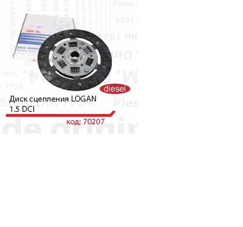 70207 Asam Tarcza sprzęgła