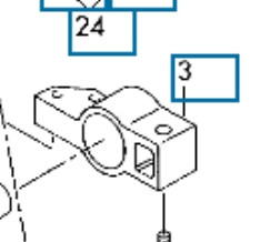 3C0199231D VAG Silentblock przedniego wahacza dolnego