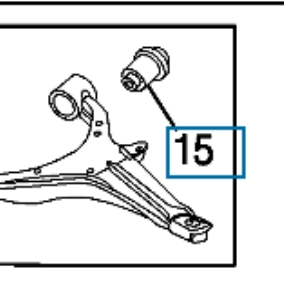 51392S5A701 Honda Silentblock przedniego wahacza dolnego