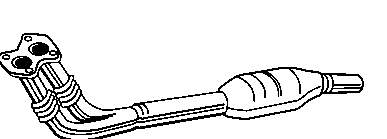 Konwerter-katalizator do Volkswagen Caddy II 9U7