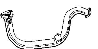 Rura wydechowa Citroen ZX