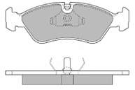 4512002 General Motors Klocki hamulcowe przednie tarczowe