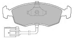 Klocki hamulcowe przednie tarczowe Honda 45022TF2J00 cena, od 17,74 USD