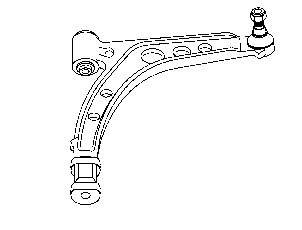 Wahacz zawieszenia przedniego dolny prawy RTS 96001301 cena, od 47,62 USD