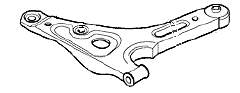 1438318 Ford Wahacz zawieszenia przedniego dolny lewy