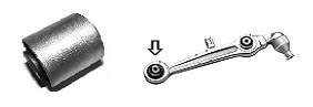 Silentblock przedniego wahacza dolnego Audi A4 B7 (8EC)