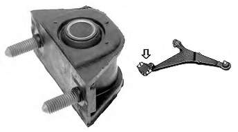 Silentblock przedniego wahacza dolnego Metalcaucho 02386 cena, od 15,57 USD
