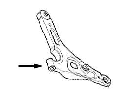 Silentblock przedniego wahacza dolnego Ford YC153069AG cena, od 7,24 USD