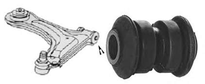 6383330814 Mercedes silentblock przedniego wahacza dolnego