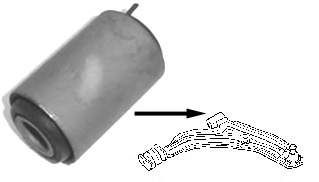 Silentblock przedniego wahacza dolnego Japan Parts RU138 cena, od 8,37 USD