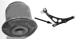 352340 Peugeot/Citroen Silentblock przedniego wahacza dolnego