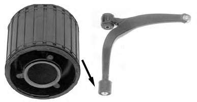 352344 Peugeot/Citroen Silentblock przedniego wahacza dolnego