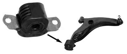 Silentblock przedniego wahacza dolnego Mitsubishi 30872510 cena, od 8,51 USD