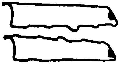 Uszczelka pokrywy zaworowej silnika, zestaw 56003200 Ajusa