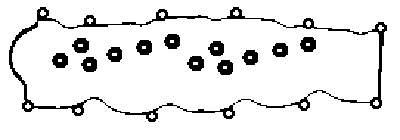 Uszczelka pokrywy zaworowej silnika Ford 3596214 cena, od 10,03 USD
