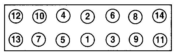 Uszczelka głowicy cylindrów Opel Senator 29