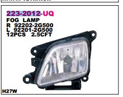 922022G500 Hyundai/Kia Lampa przeciwmgielna prawa