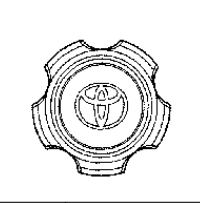 Kołpak do obręczy koła do Toyota Land Cruiser 100 J10