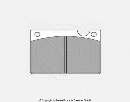 Klocki hamulcowe przednie tarczowe Ferodo FDB813 cena, od 29,24 USD