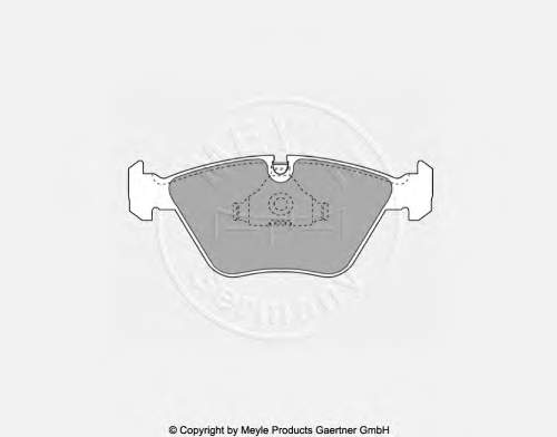 1617251280 Peugeot/Citroen klocki hamulcowe przednie tarczowe